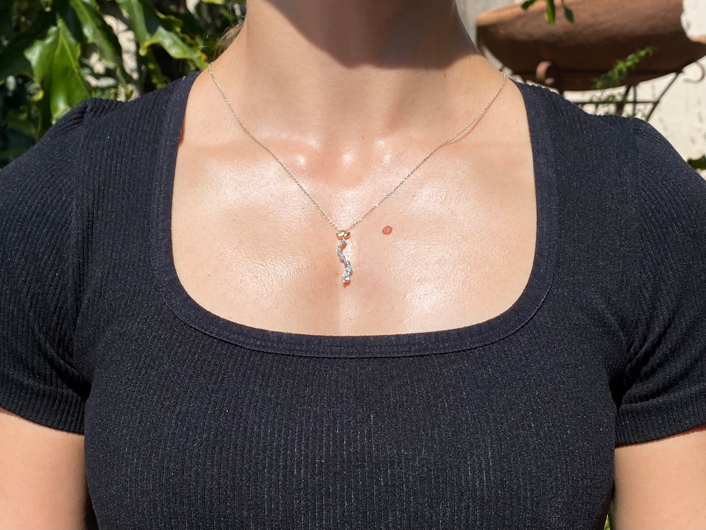 18K gold Angel Journey necklace by Browns.