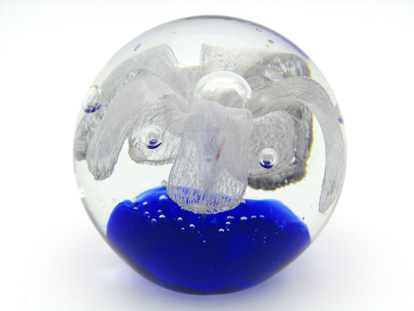 Art Glass paperweight, Circa 1990's.
