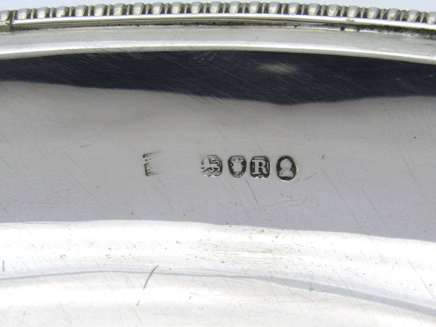 Silver entree dish by William Bateman, London, 1812.