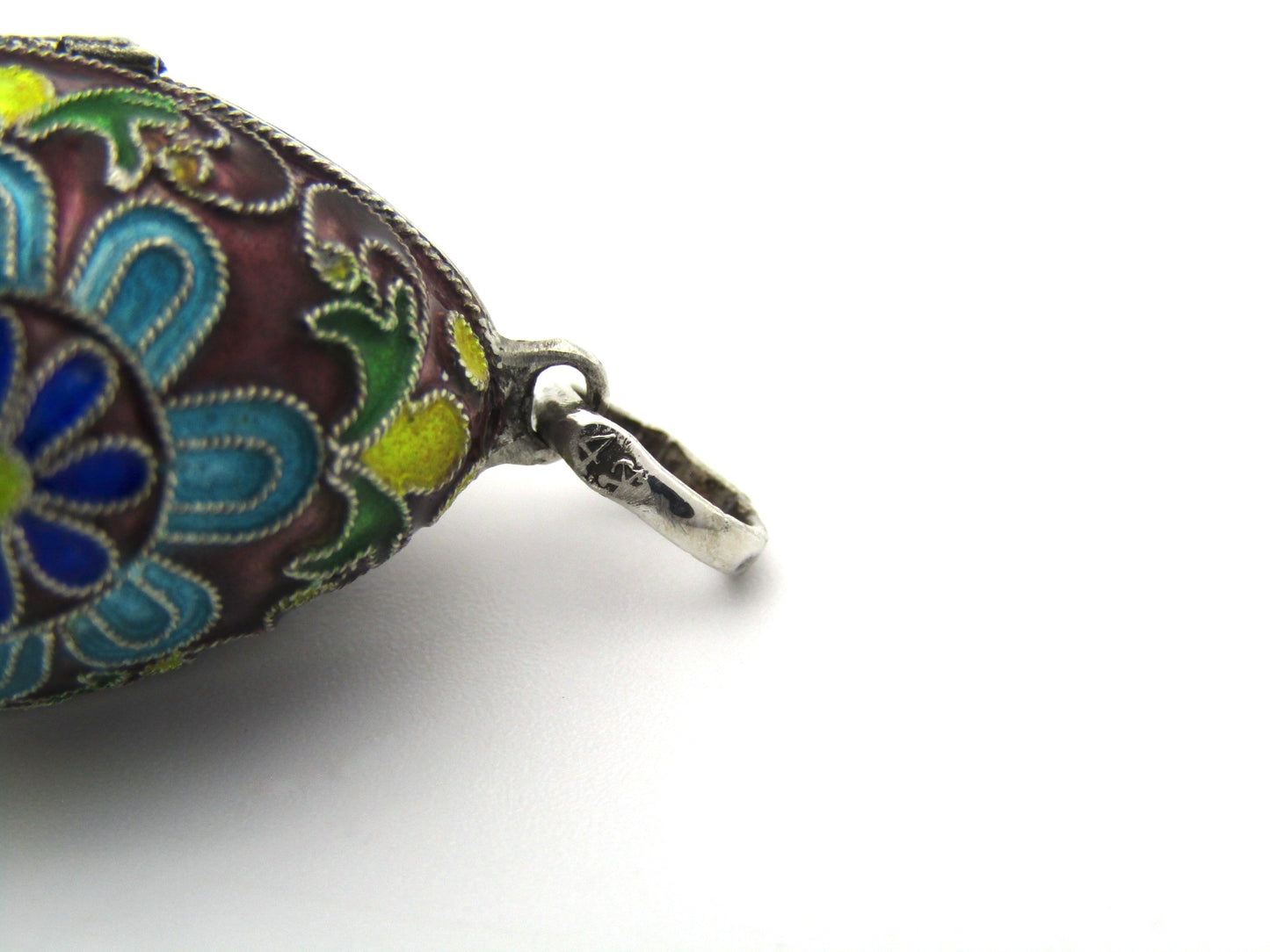 St Petersburg Russian enamel egg, circa 1882-1899.