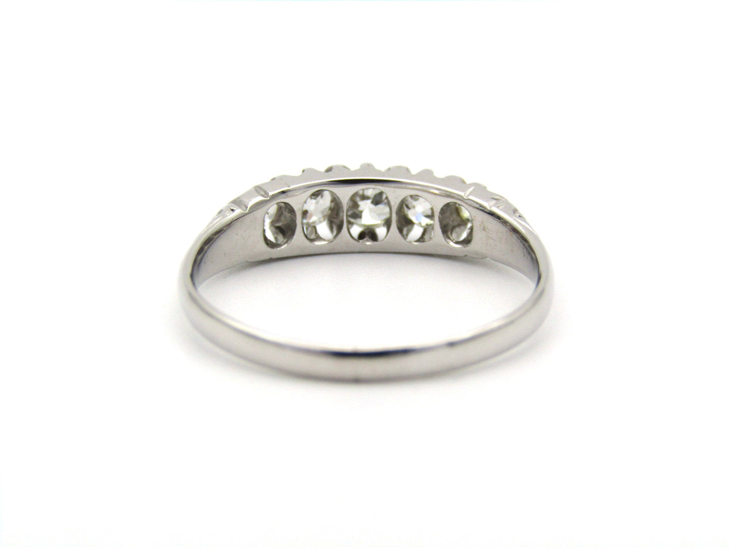 18K gold Victorian diamond ring, Sheffield, circa 1880's