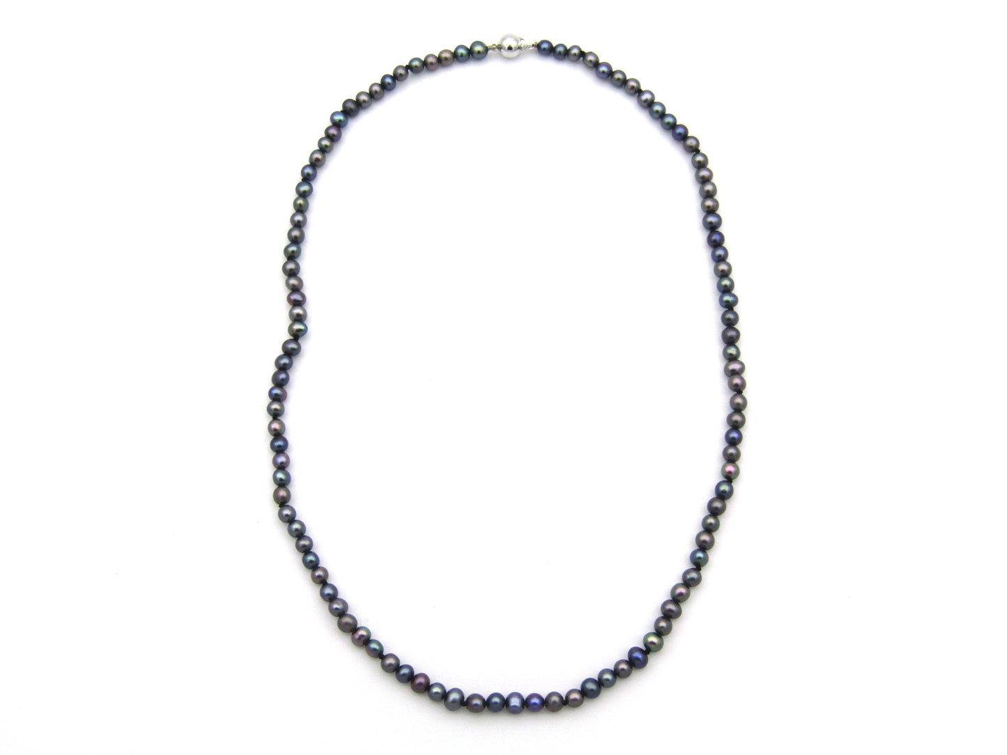 14K gold freshwater pearl necklace.