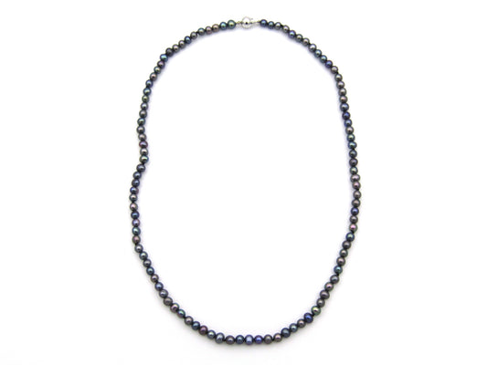 14K gold freshwater pearl necklace.