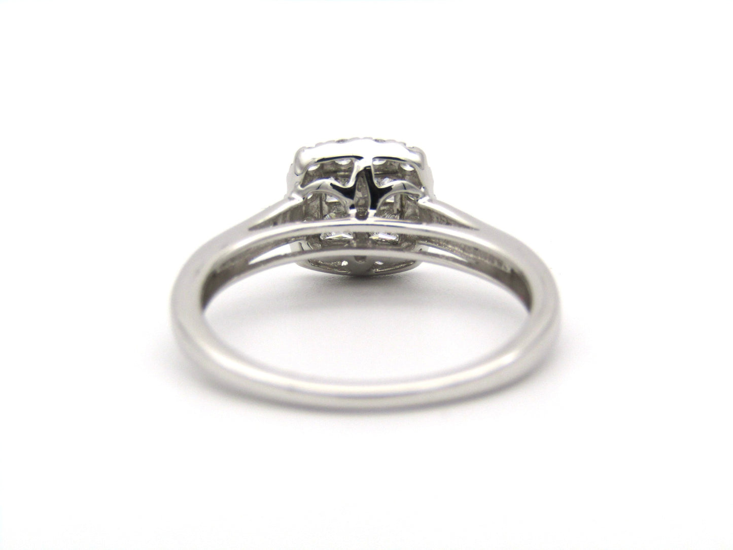 9K gold diamond ring.