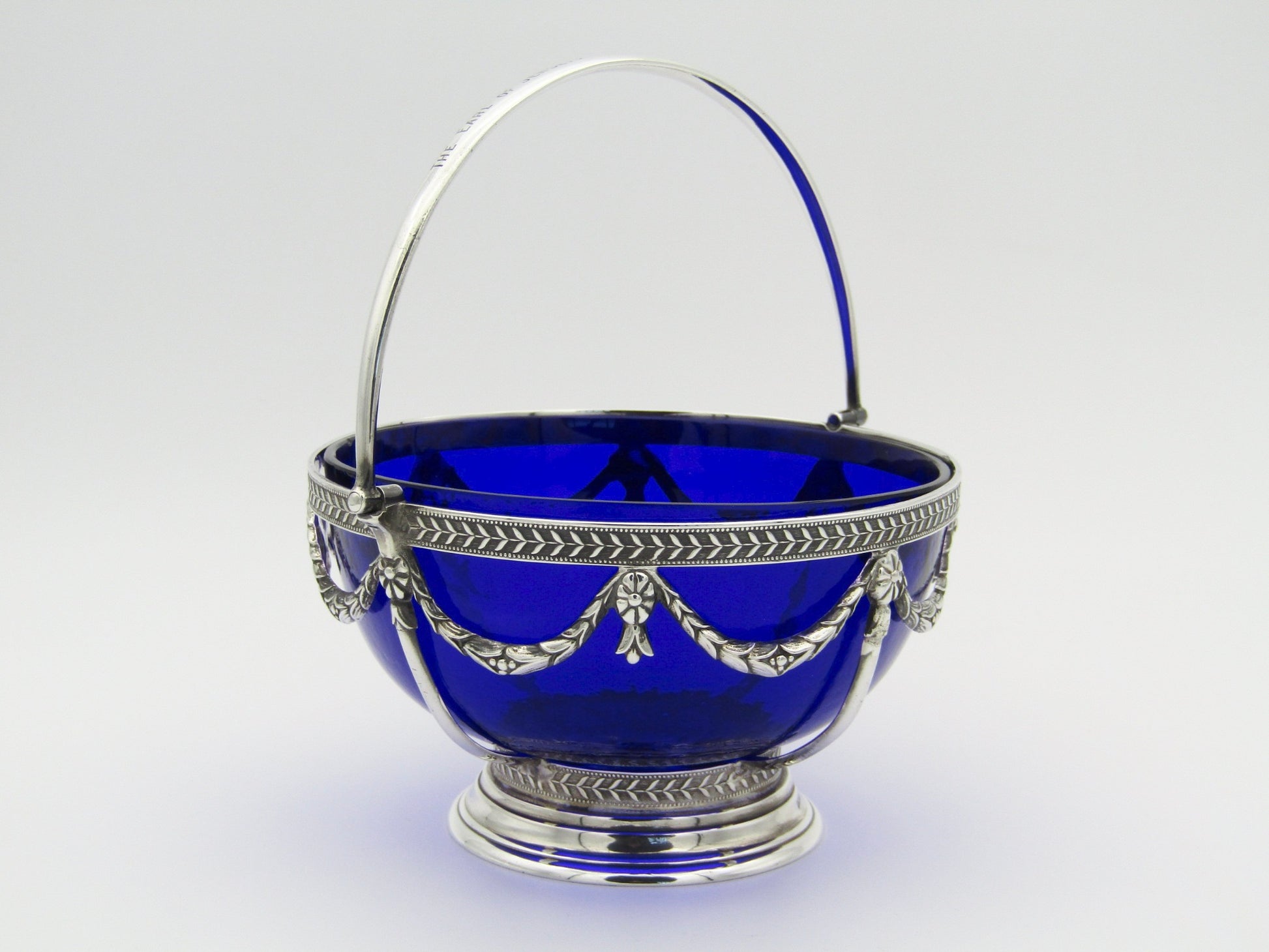 A Victorian silver sugar basket by Horace Woodward & Co., Birmingham, 1881.