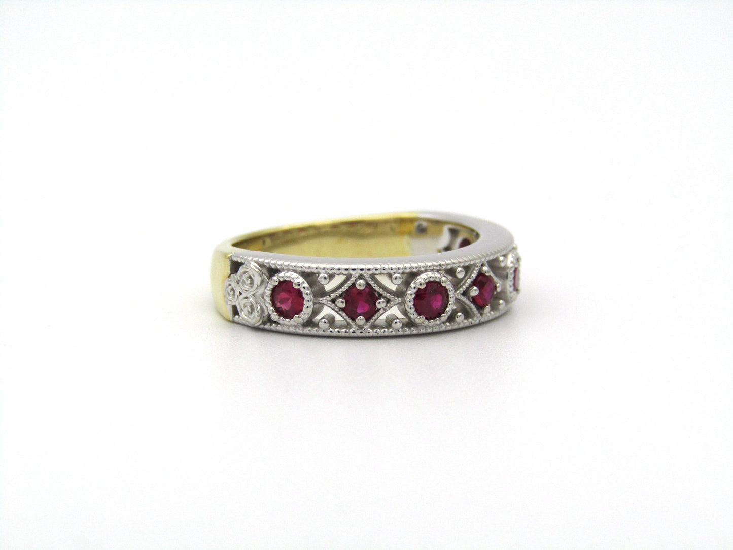 18K gold ruby ring by Jenna Clifford.