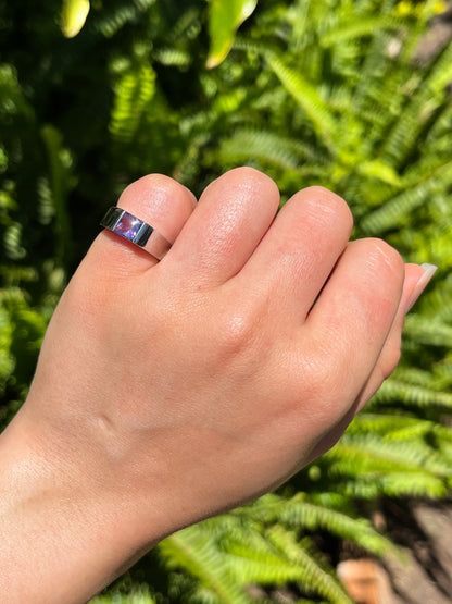 18K gold Vintage Cartier amethyst ring, 1999.