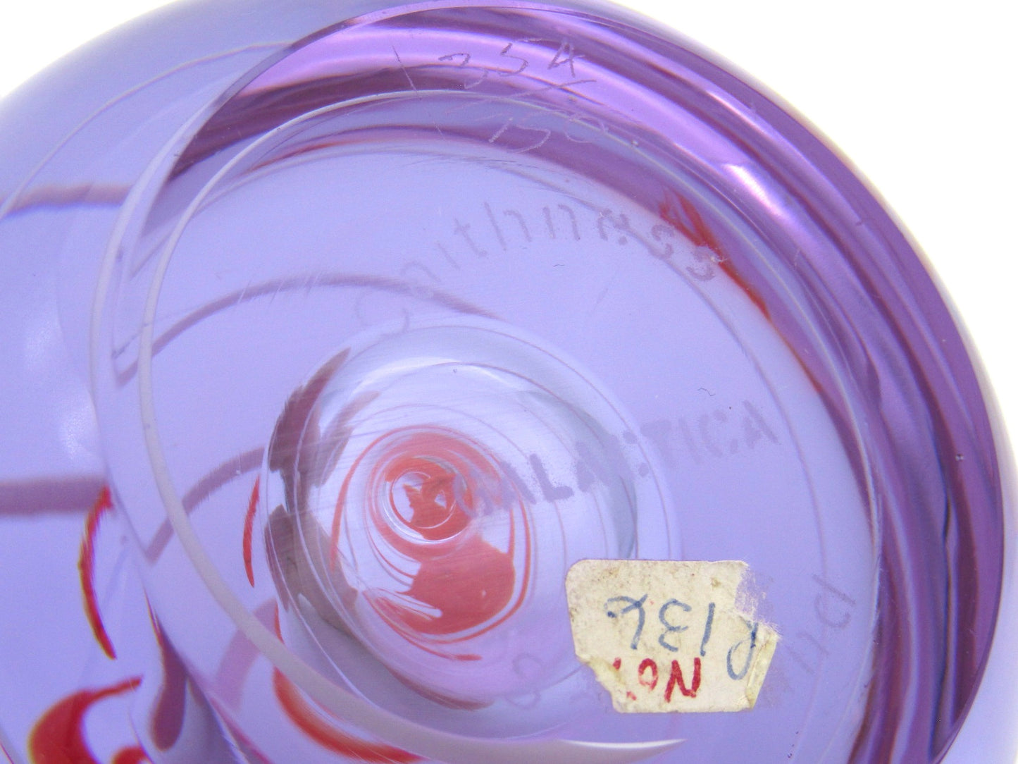 Caithness Limited Edition 'Galactica' Art Glass Paperweight by Colin Terris, Circa 1985.