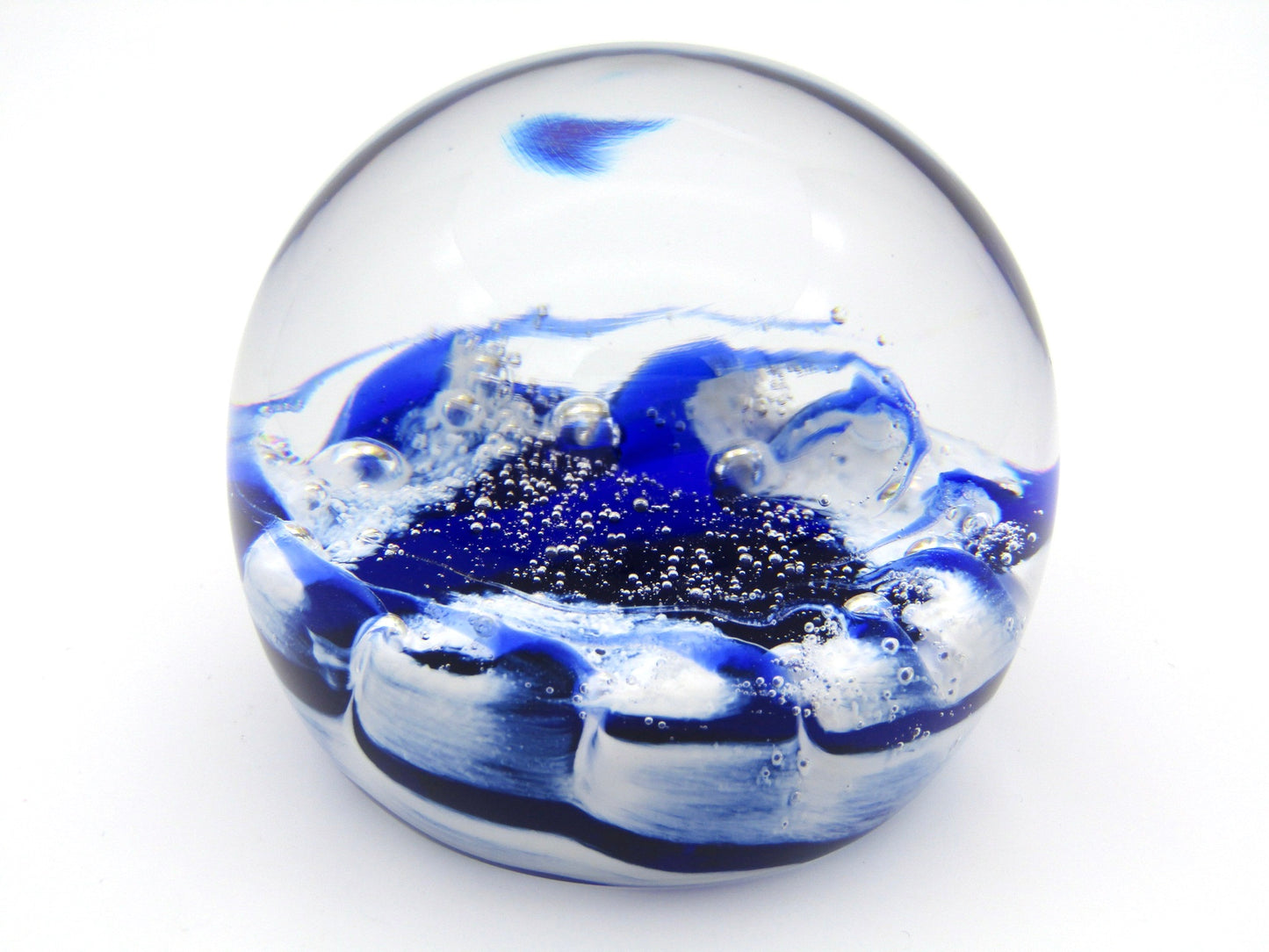 Caithness 'Christopher Columbus' Limited Edition Art Glass paperweight Circa 1990's.