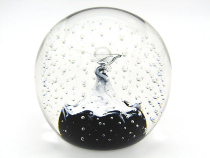 Caithness 'Starlight' Art Glass paperweight, likely by Colin Terris, early 1990's.