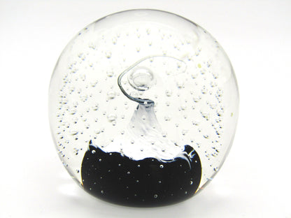 Caithness 'Starlight' Art Glass paperweight, likely by Colin Terris, early 1990's.