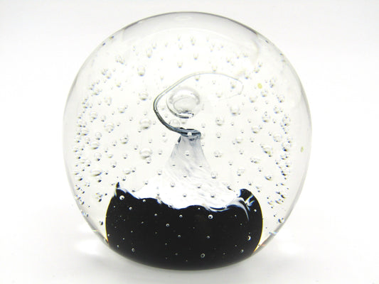 Caithness 'Starlight' Art Glass paperweight, likely by Colin Terris, early 1990's.