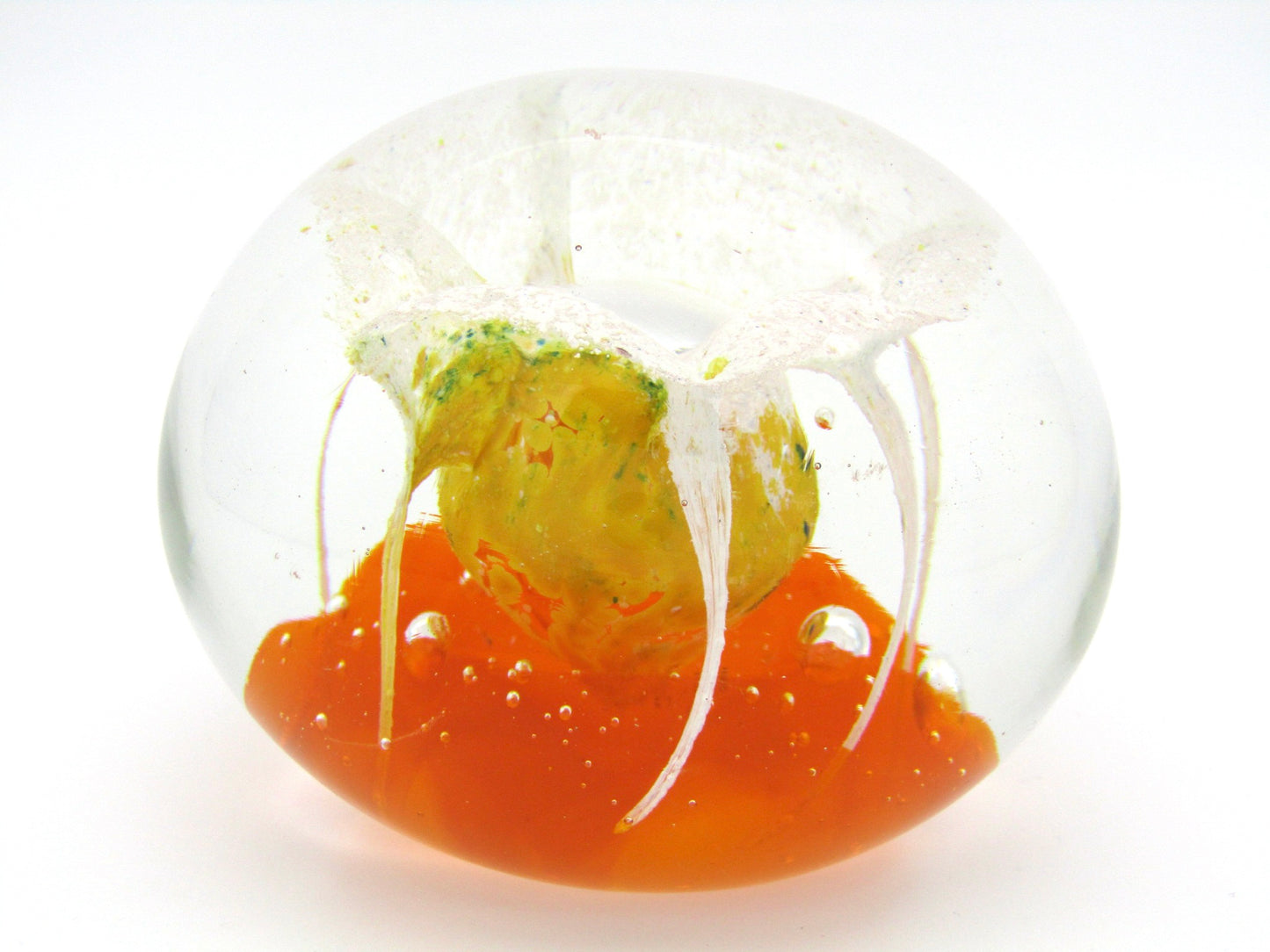 Studio Art Glass paperweight, Circa 2000.