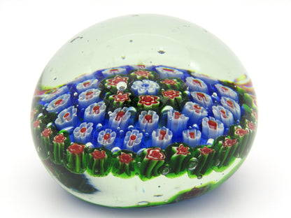 Murano Millefiori Art Glass paperweight, Circa 1960's.