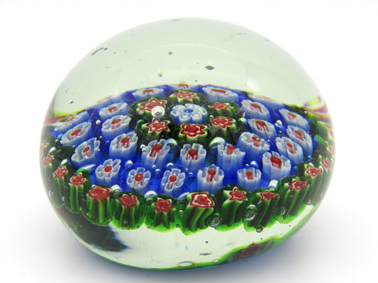 Murano Millefiori Art Glass paperweight, Circa 1960's.