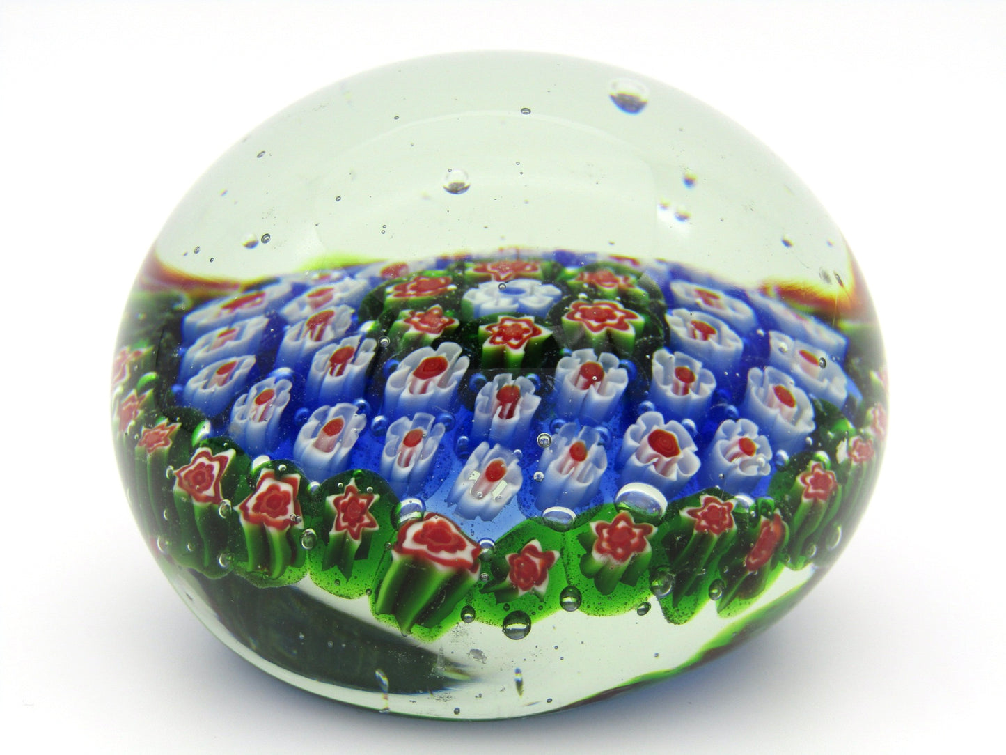Murano Millefiori Art Glass paperweight, Circa 1960's.