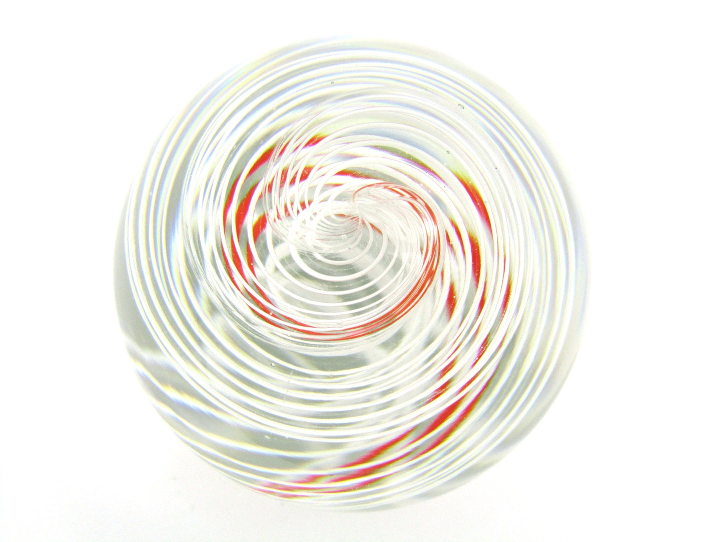 Murano Egg-shaped Art Glass paperweight, Circa 1970.