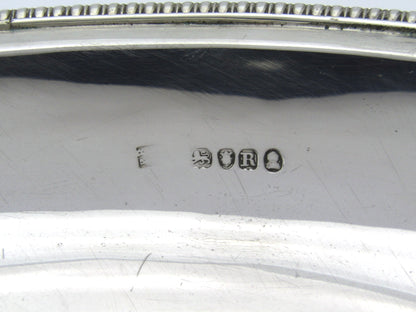 Silver entree dish by William Bateman, London, 1812.