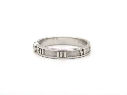 18K gold Tiffany & Co. Atlas diamond ring.