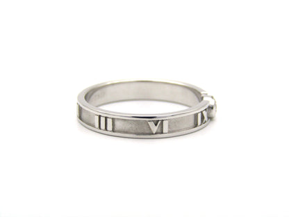 18K gold Tiffany & Co. Atlas diamond ring.