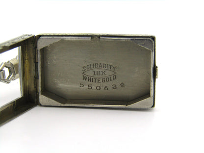 18K gold Art Deco wristwatch, America, circa 1920.