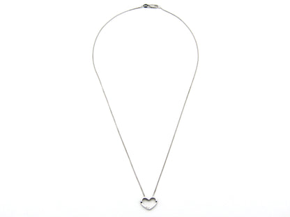 9K gold diamond heart pendant.