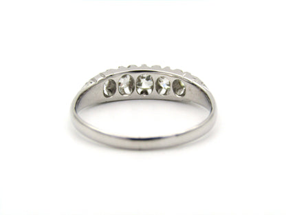 18K gold Victorian diamond ring, Sheffield, circa 1880's