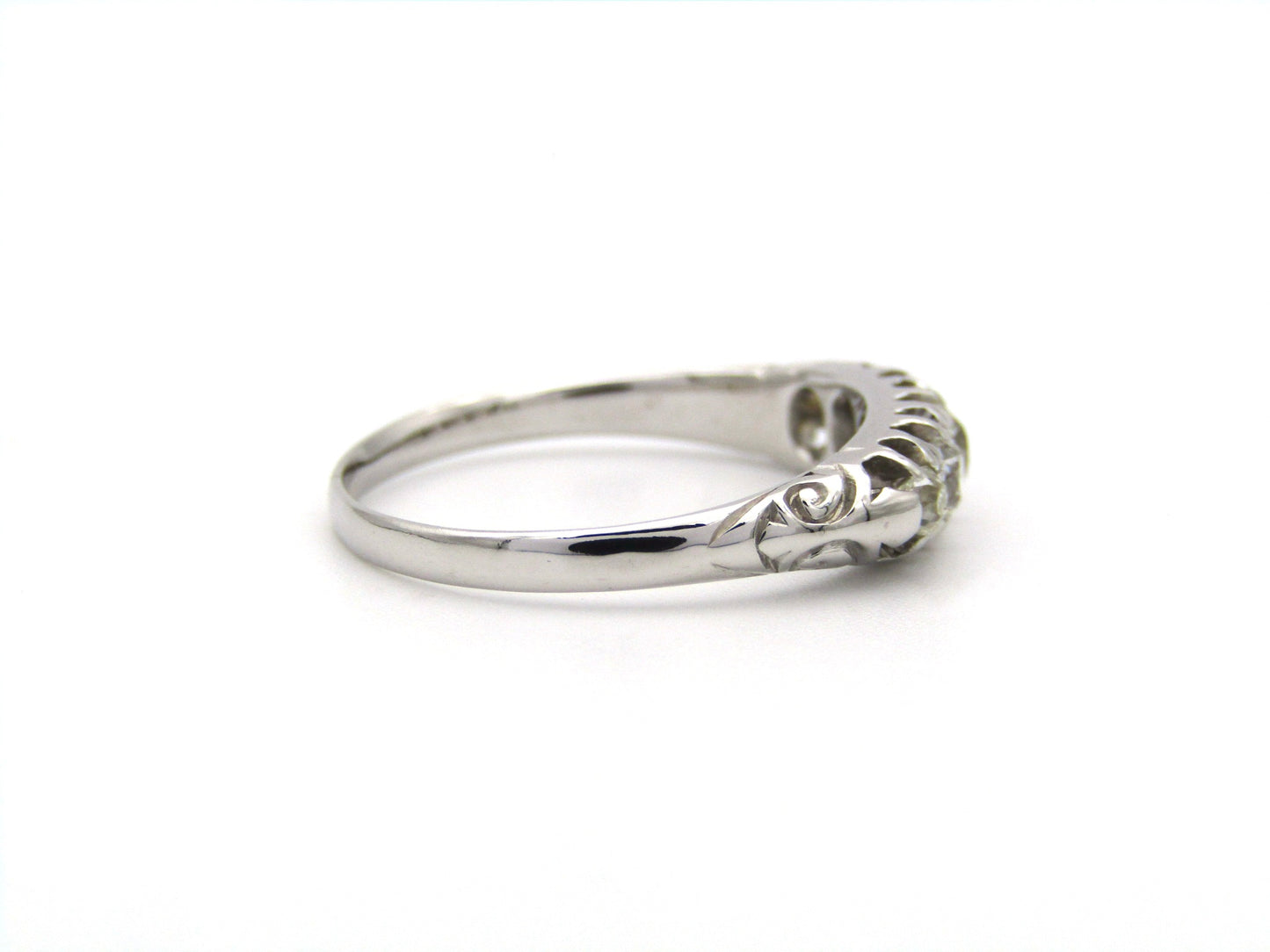 18K gold Victorian diamond ring, Sheffield, circa 1880's