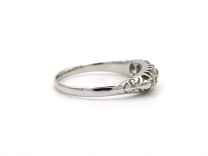 18K gold Victorian diamond ring, Sheffield, circa 1880's