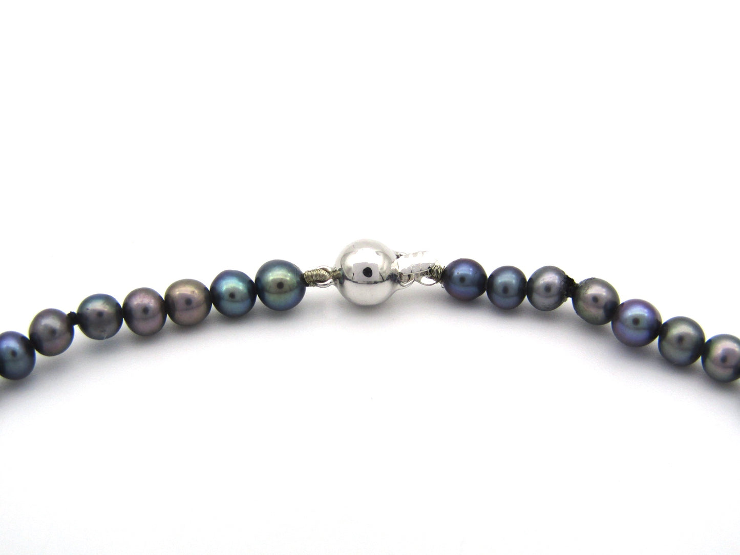 14K gold freshwater pearl necklace.