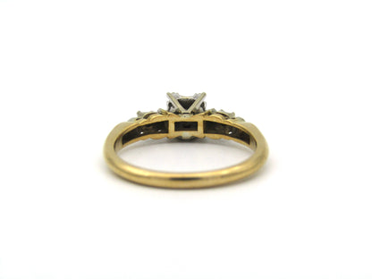 18K gold diamond ring, Birmingham, 1989.