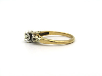 18K gold diamond ring, Birmingham, 1989.