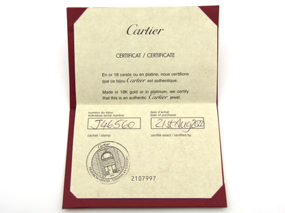 18K gold Vintage Cartier amethyst ring, 1999.