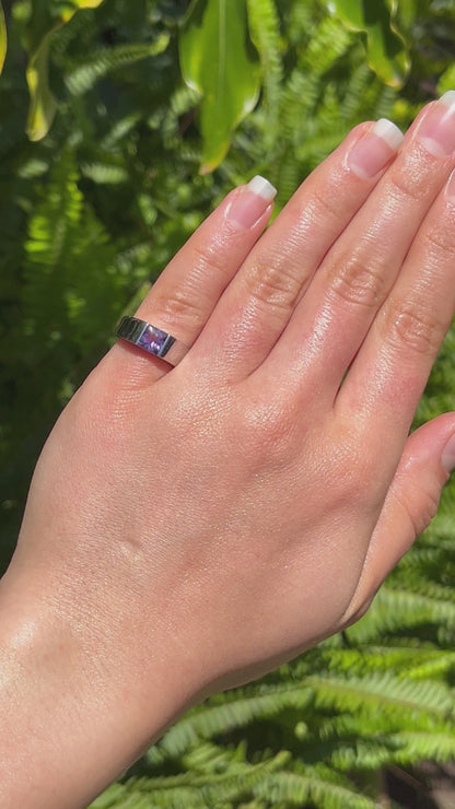 18K gold Vintage Cartier amethyst ring, 1999.