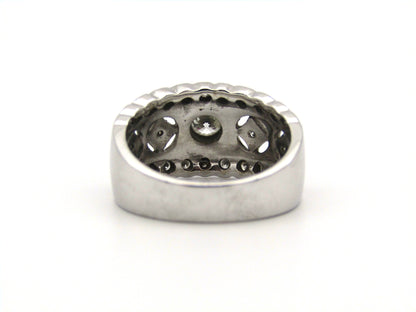 18kt gold diamond ring by Jenna Clifford.