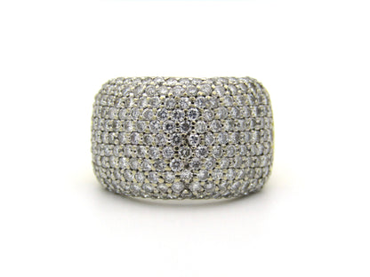 18K gold diamond dress ring by Jenna Clifford.